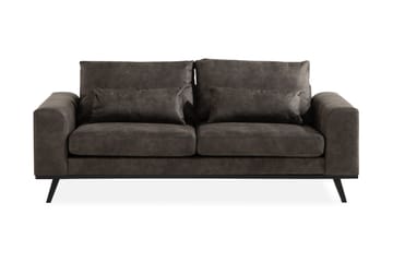 Copenhagen 2-seters Sofa i Kunstlær - Mørk grå - Møbler - Sofaer - 2 seter sofa