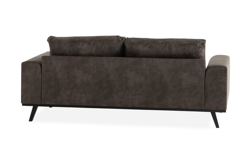 Copenhagen 2-seters Sofa i Kunstlær - Mørk grå - Møbler - Sofaer - 2 seter sofa