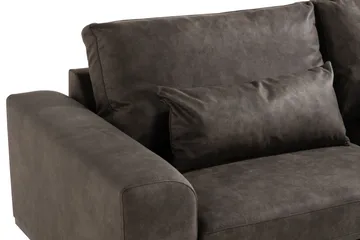 Copenhagen 2-seters Sofa i Kunstlær - Mørk grå - Møbler - Sofaer - 2 seter sofa