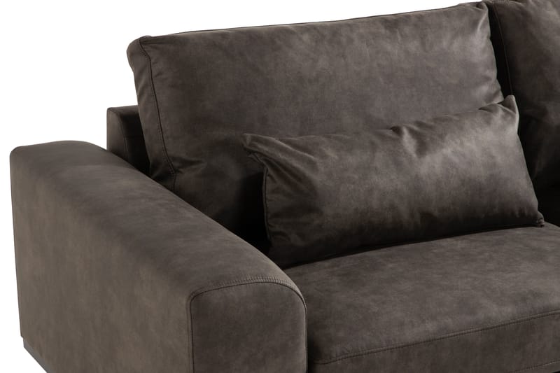 Copenhagen 2-seters Sofa i Kunstlær - Mørk grå - Møbler - Sofaer - 2 seter sofa