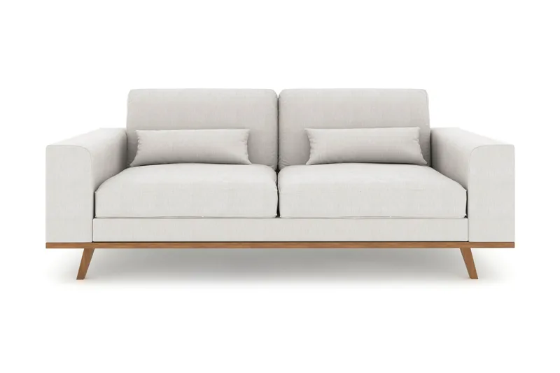 Copenhagen 2-seters Stoffsofa, Beige