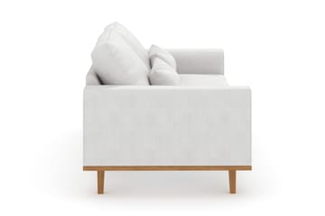 Copenhagen 2-seters Stoffsofa - Hvit - Møbler - Sofaer - 2 seter sofa