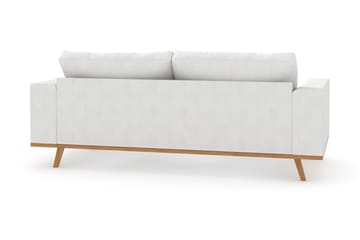 Copenhagen 2-seters Stoffsofa - Hvit - Møbler - Sofaer - 2 seter sofa