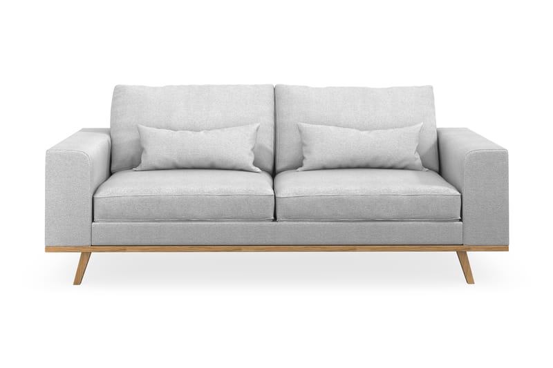 Copenhagen 2-seters Stoffsofa - Lys grå - Møbler - Sofaer - 2 seter sofa