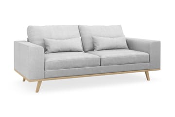Copenhagen 2-seters Stoffsofa - Lys grå - Møbler - Sofaer - 2 seter sofa