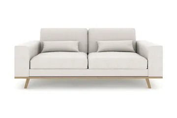 Copenhagen 2-seters Stoffsofa - Lys grå - Møbler - Sofaer - 2 seter sofa