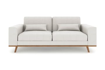 Copenhagen 2-seters Stoffsofa - Lys grå - Møbler - Sofaer - 2 seter sofa