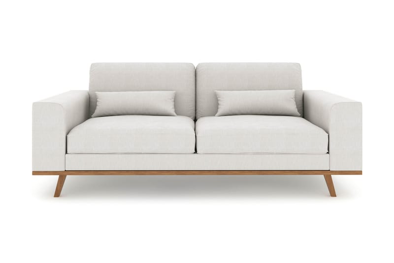 Copenhagen 2-seters Stoffsofa - Lys grå - Møbler - Sofaer - 2 seter sofa