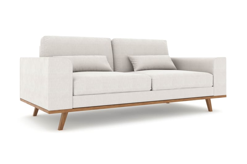 Copenhagen 2-seters Stoffsofa - Lys grå - Møbler - Sofaer - 2 seter sofa
