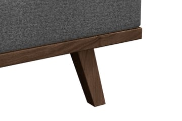 Copenhagen 2-seters Stoffsofa - Mørk grå - Møbler - Sofaer - 2 seter sofa