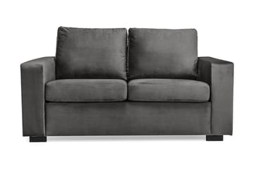 Crazy 2-seters Fløyelssofa - Mørk grå - Møbler - Sofaer - 2 seter sofa
