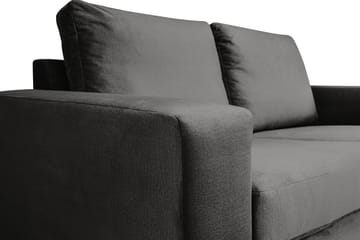Crazy 2-seters Fløyelssofa - Mørk grå - Møbler - Sofaer - 2 seter sofa