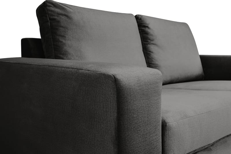 Crazy 2-seters Fløyelssofa - Mørk grå - Møbler - Sofaer - 2 seter sofa
