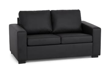 Crazy 2-seters Sofa i Kunstlær - Svart - Møbler - Sofaer - 2 seter sofa