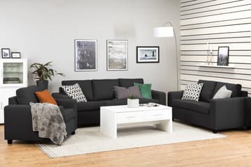 Crazy 2-seters Stoffsofa - Antrasitt - Møbler - Sofaer - 2 seter sofa