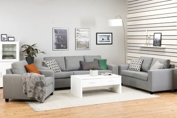 Crazy 2-seters Stoffsofa - Grå - Møbler - Sofaer - 2 seter sofa