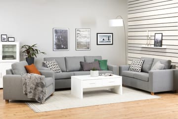 Crazy 2-seters Stoffsofa - Grå - Møbler - Sofaer - 2 seter sofa