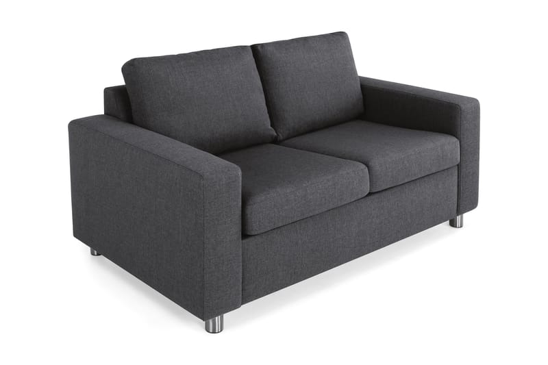 Crazy Sofagruppe 2-seter Sofa + Lenestol i Stoff - Mørk grå - Møbler - Sofaer - 2 seter sofa
