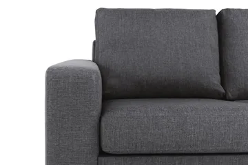 Crazy Sofagruppe 2-seter Sofa + Lenestol i Stoff - Mørk grå - Møbler - Sofaer - 2 seter sofa