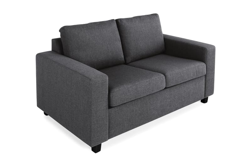 Crazy Sofagruppe 2-seter Sofa + Lenestol i Stoff - Mørk grå - Møbler - Sofaer - 2 seter sofa