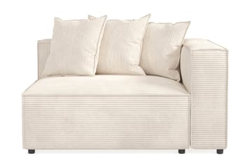 Cubo 2-seters Høyremodul i Manchester 120 cm bred - Beige - Møbler - Sofaer - 2 seter sofa