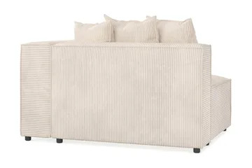 Cubo 2-seters Høyremodul i Manchester 120 cm bred - Beige - Møbler - Sofaer - Modulsofaer - Øvrige moduler til modulsofa