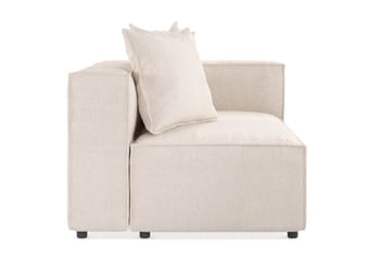 Cubo 2-seters Høyremodul i Stoff 120 cm bred - Beige - Møbler - Sofaer - 2 seter sofa
