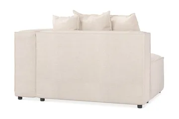 Cubo 2-seters Høyremodul i Stoff 120 cm bred - Beige - Møbler - Sofaer - 2 seter sofa