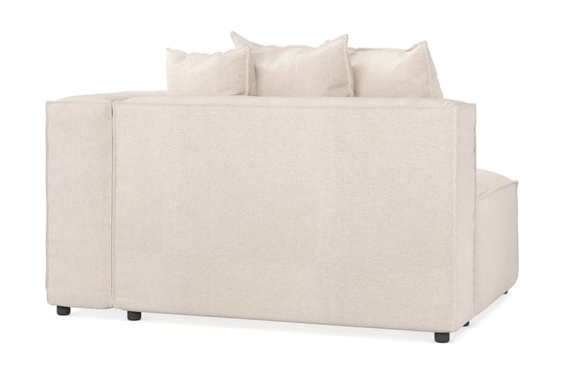 Cubo 2-seters Høyremodul i Stoff 120 cm bred - Beige - Møbler - Sofaer - Modulsofaer - Øvrige moduler til modulsofa