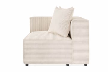 Cubo 2-seters Venstremodul i Manchester 120 cm bred - Beige - Møbler - Sofaer - 2 seter sofa