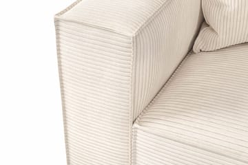 Cubo 2-seters Venstremodul i Manchester 120 cm bred - Beige - Møbler - Sofaer - 2 seter sofa