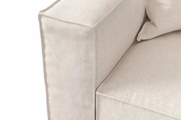 Cubo 2-seters Venstremodul i Stoff 120 cm bred - Beige - Møbler - Sofaer - Modulsofaer - Øvrige moduler til modulsofa