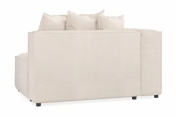 Cubo 2-seters Venstremodul i Stoff 120 cm bred - Beige - Møbler - Sofaer - Modulsofaer - Øvrige moduler til modulsofa