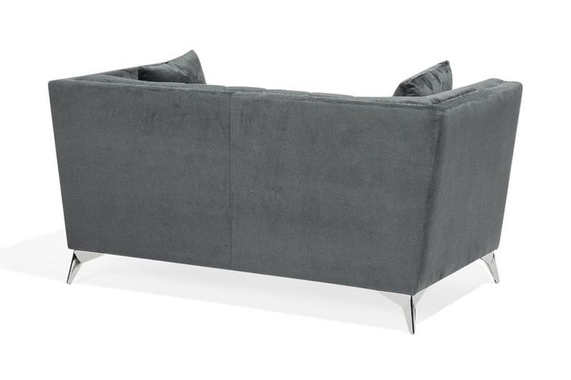 Gaula 2-seter Fløyelssofa 160 cm - Grå - Møbler - Sofaer - 2 seter sofa