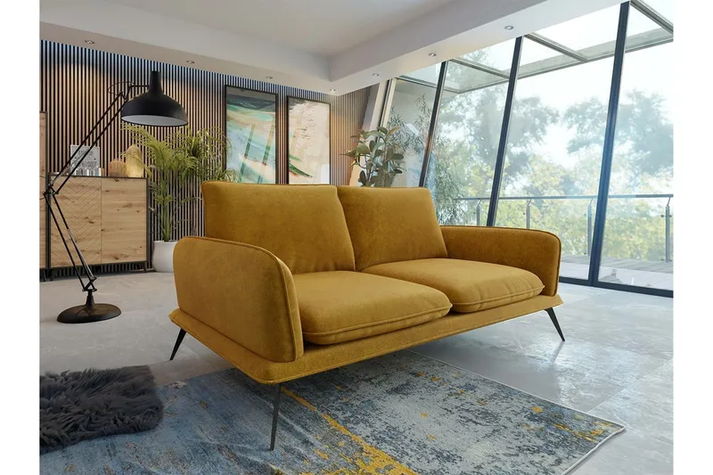 Graystone 2-sits Soffa Yellow - Møbler - Sofaer - 2 seter sofa