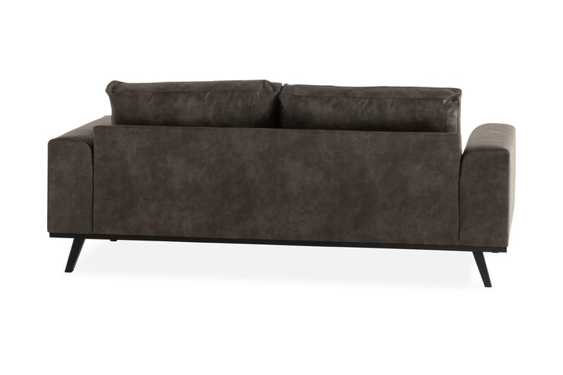 2-seter Sofa Haga - Mørkegrå - Skinnsofaer - 2 seter sofa