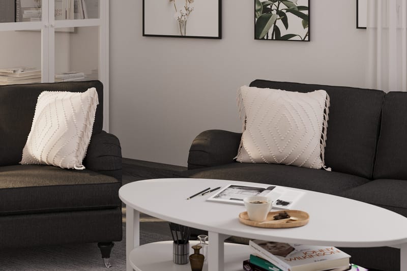 Howard Classic 2-seters Stoffsofa - Mørk grå - Møbler - Sofaer - 2 seter sofa