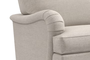 Howard Classic 2-seters Svunget Stoffsofa - Beige - Møbler - Sofaer - 2 seter sofa