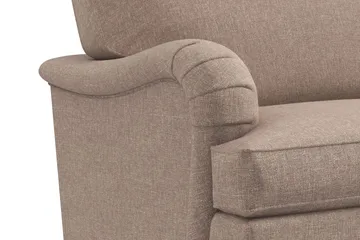 Howard Classic 2-seters Svunget Stoffsofa - Mørk beige - Møbler - Sofaer - 2 seter sofa