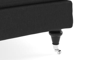 Howard Classic 2-seters Svunget Stoffsofa - Mørk grå - Møbler - Sofaer - 2 seter sofa