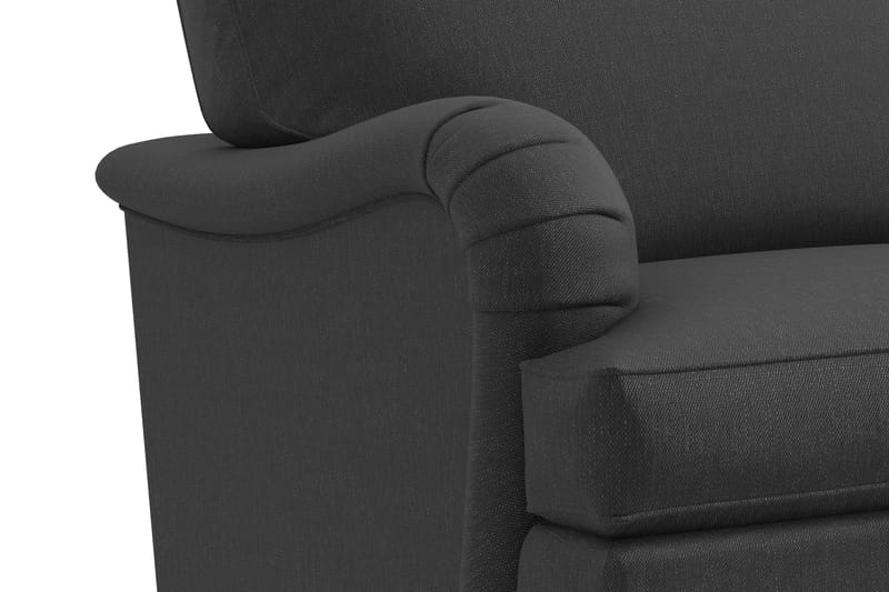 Howard Classic 2-seters Svunget Stoffsofa - Mørk grå - Møbler - Sofaer - 2 seter sofa