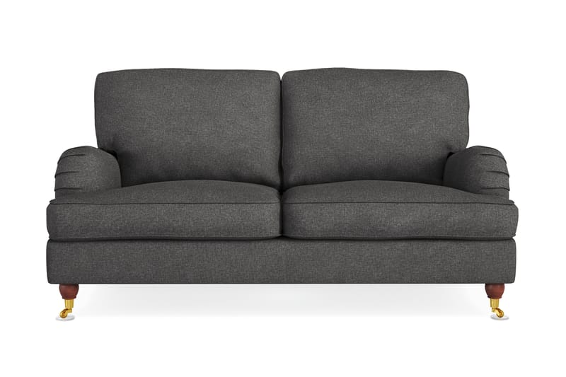 Howard Lyx 2-seters Stoffsofa - Mørk grå - Møbler - Sofaer - 2 seter sofa