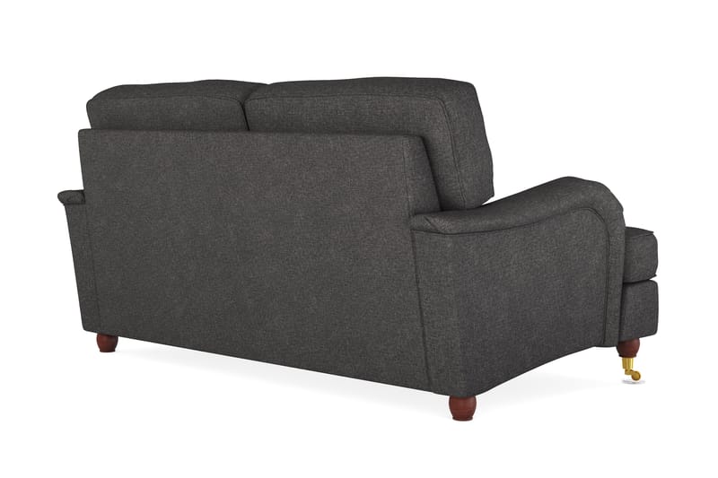 Howard Lyx 2-seters Stoffsofa - Mørk grå - Møbler - Sofaer - 2 seter sofa