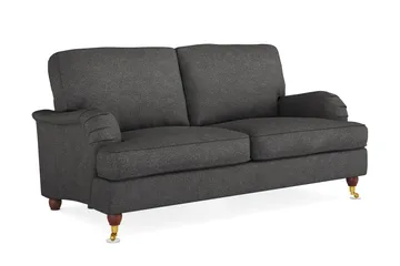 Howard Lyx 2-seters Stoffsofa - Mørk grå - Møbler - Sofaer - 2 seter sofa