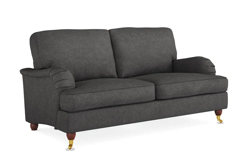 Howard Lyx 2-seters Stoffsofa - Mørk grå - Møbler - Sofaer - 2 seter sofa