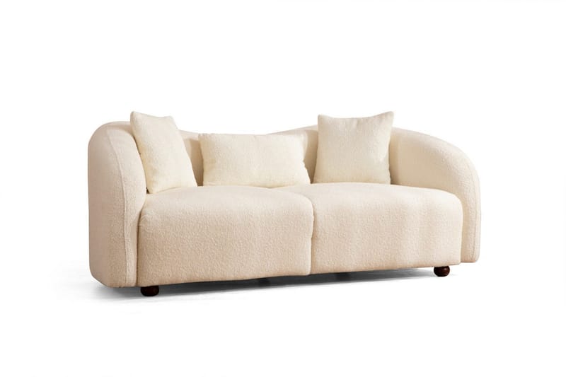 Hungirr Sofa 2-seters - Beige|Bouclé - Møbler - Sofaer - 2 seter sofa