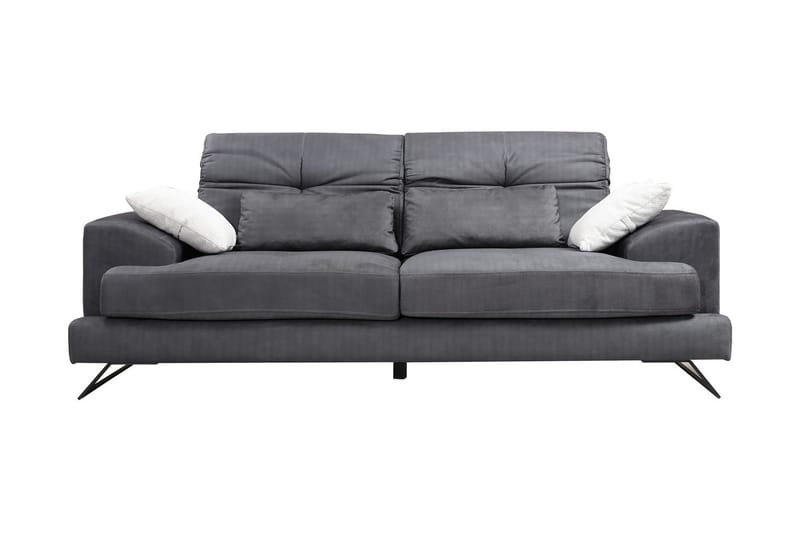 Killem 2-Seter Sofa, Svart