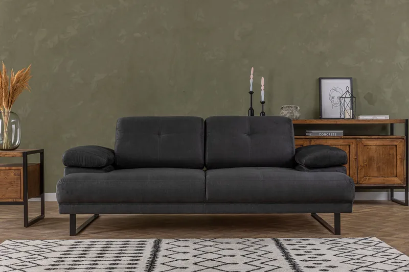 Kitimat Sofa 2-seters, Antrasitt