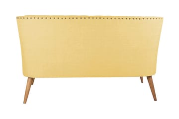 Lamonti 2-seters Sofa - Gul/Natur - Møbler - Sofaer - 2 seter sofa