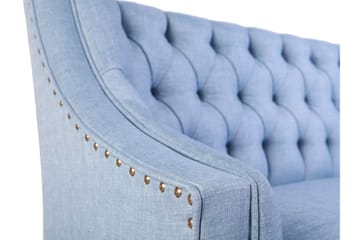 Lamonti 2-seters Sofa - Indigoblå/Natur - Møbler - Sofaer - 2 seter sofa